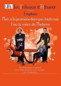 Théâtre - Vaudeville avec un diptyque de Feydeau. Du 2 au 10 février 2018 à Marseille. Bouches-du-Rhone.  20H30